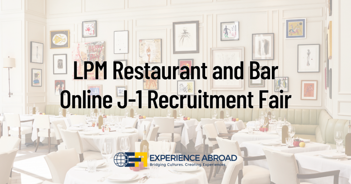 LPM Restaurant and Bar Online Recruitment Fair