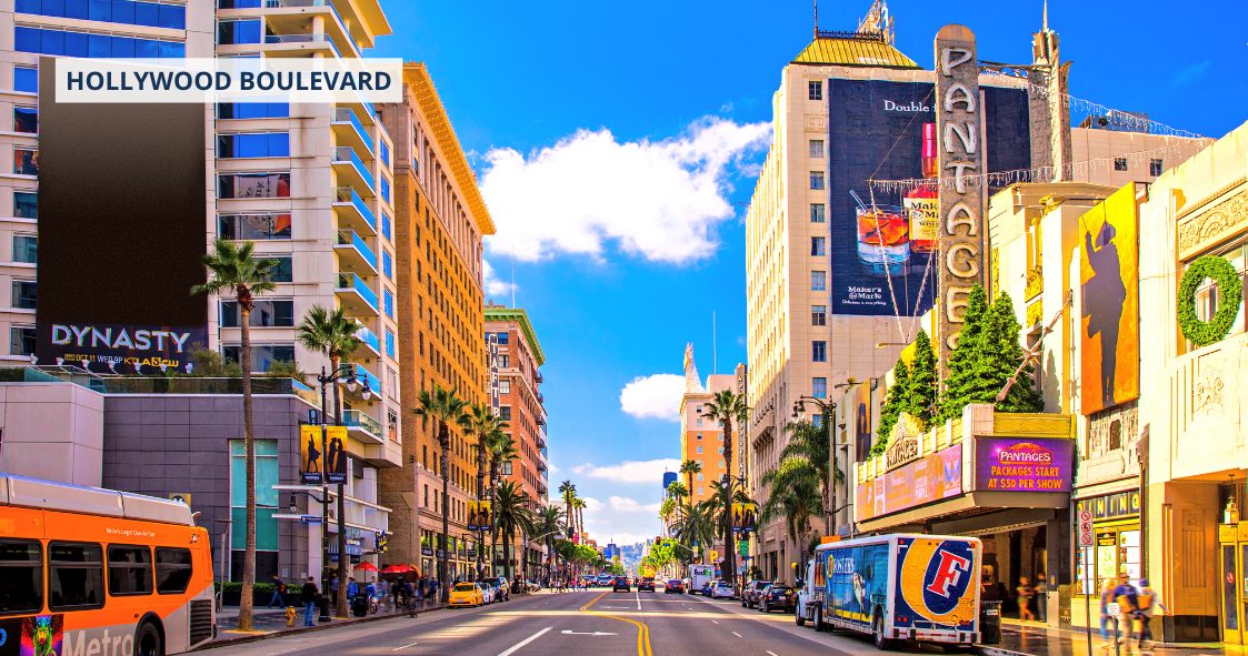 Bucket List Of Tourist Destinations In The United States - Hollywood Boulevard