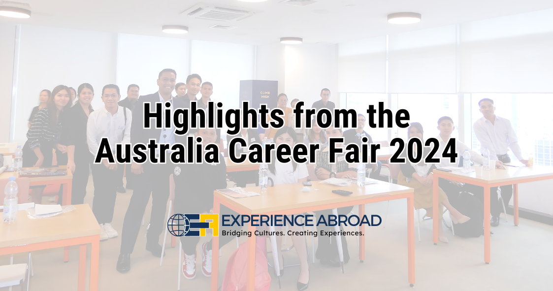 Highlights from the Australia Career Fair 2024