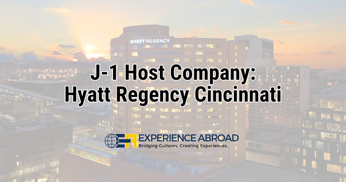 J-1 Host Company Hyatt Regency Cincinnati