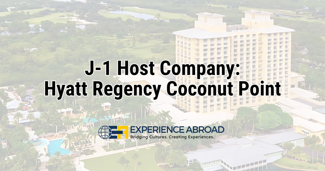 J-1 Host Company Hyatt Regency Coconut Point