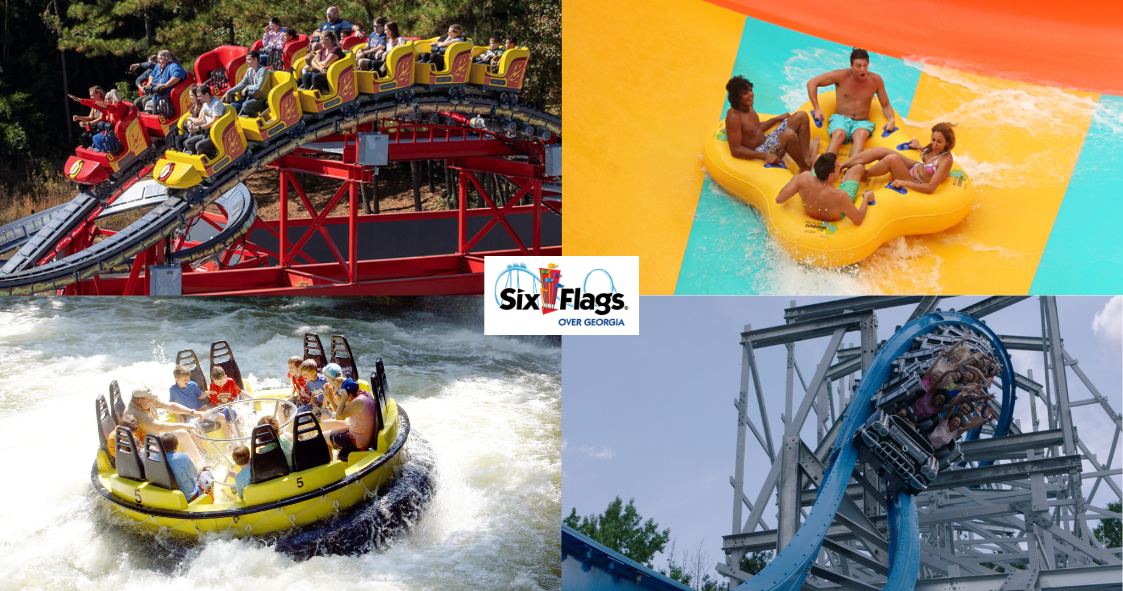 Six Flags Over Georgia - 5 Must-Visit Places in Atlanta, Georgia